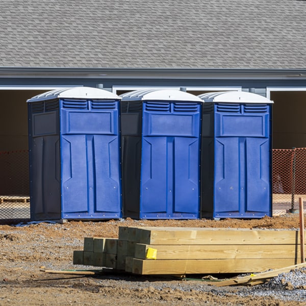 do you offer hand sanitizer dispensers inside the portable toilets in Salemburg NC